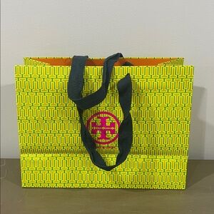 Tory Burch Lime Green Shopping Bag
